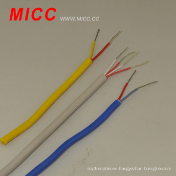 MICC cable de termopar de línea de bobinado de blindaje de tipo K de calidad superior